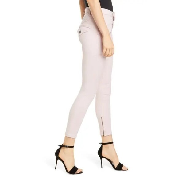 NWT Joie light pink slim fit crop leg skinny jeans, 25 - Picture 6 of 15